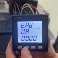 MODBUS RS485 3-fas LCD Energimätarpanel monterad