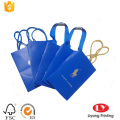 Small Blue Promotion Gift Bag With Handle