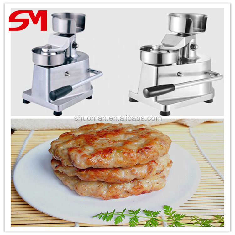 World Popular Beef Patties Cutlet Burger Patty Making Machine, High ...