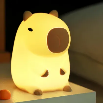 Capybara Little Night Light for Kids