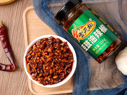 Authentic Pure Spicy Hot Chili Sauce