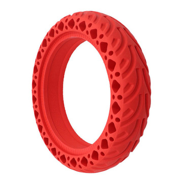 QSF M365 Electric Scooter Universal Accessories: 8.5-inch New Explosion-Proof Shock Absorber and Colored Rubber Tires