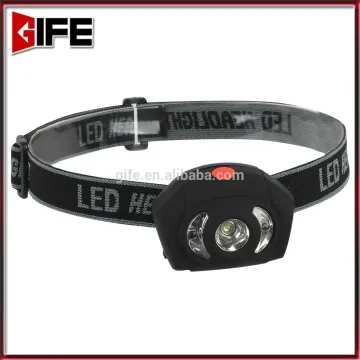 GF-8009 High Quality 1W+2LED Single Headlamp Rechargeable Led Headlamp