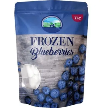 custom printed doypack food packaging plastic bag for frozen food