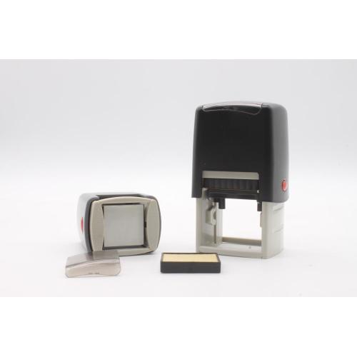 office automatic square self-inking rubber stamp