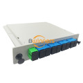 Modulo di inserimento 1x8 fibra splitter SC/UPC