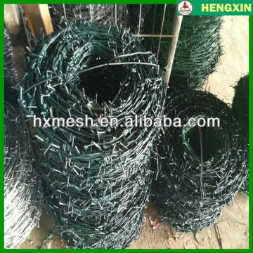 Pvc Coated And Galvanized Barbed Wire(factory)