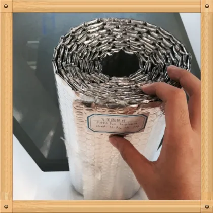 heat absorbing building materials with aluminum foil