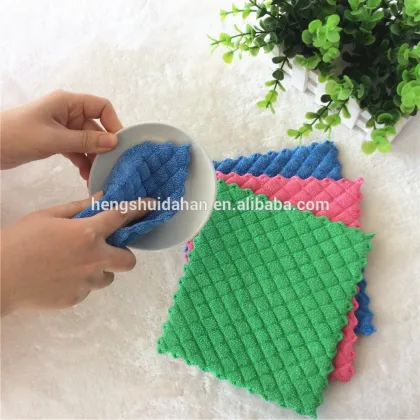 microfibre sponge kitchen dish cloth