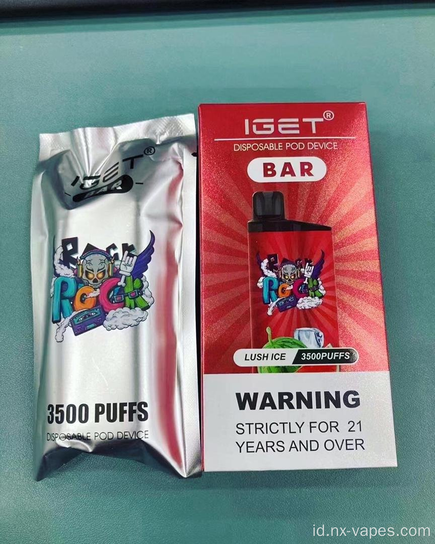 IGET BAR DISCHOBLE VAPE 3500PUFFS
