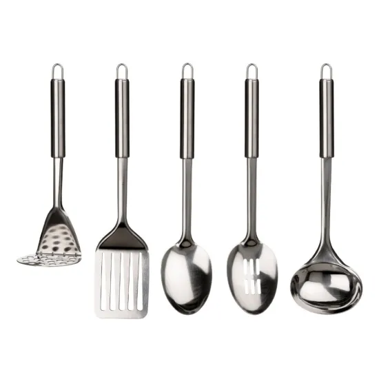 5pcs stainless steel kitchen cooking tools/utensil set