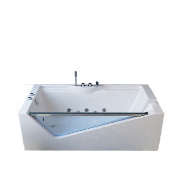Moderna vasca da bagno a sola persona acrilica.