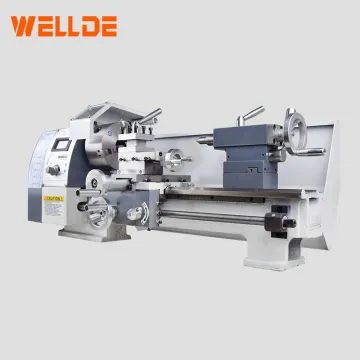  WELLDE Bench Small Lathes: Horizontal Manual Mini Metal Lathe Machine