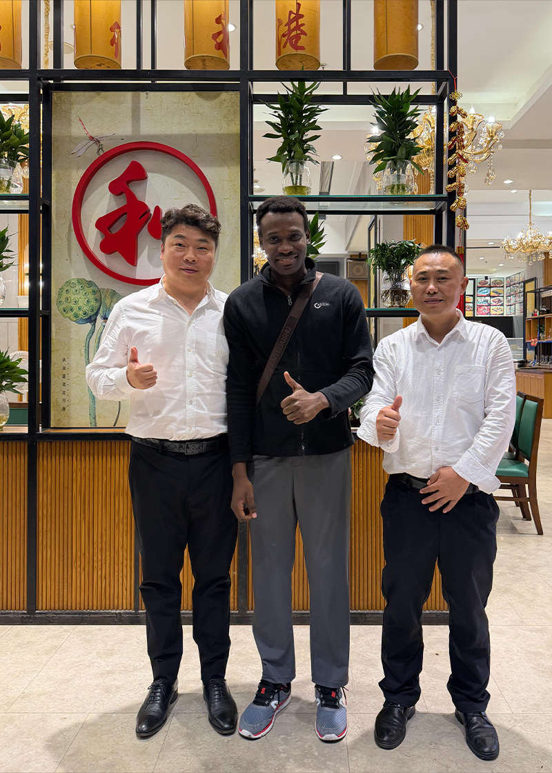 HEVOX COO Xu Yong Hosts First Visiting Client from Togo in Shanghai