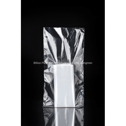 LDPE Transparent Side Seal Flat Bag for Food Packaging