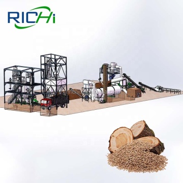 Indonesia Wood Pellets Production Line for Sale