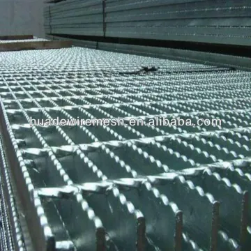 galvanized serrated platform grating