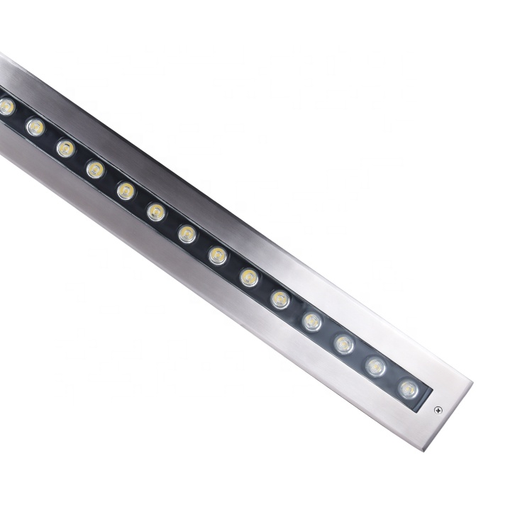 24W 1 mètre de longueur en acier inoxydable IP68 led linéaire