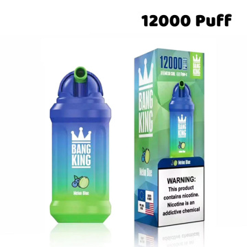 Bang King 12kPuffs Επαναφορτιζόμενο Vape μίας χρήσης Ολλανδία