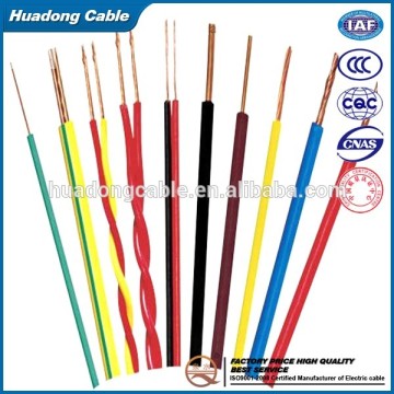 VDE standard H07Z-K 95mm2 blue color 171A LSOH cable
