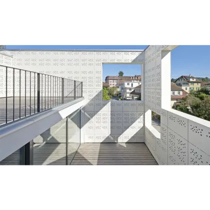 Alucobond Aluminum Perforated Wall Cladding Panels and 12mm Aluminum Honeycomb Roof Panels: High-Quality Building Solutions