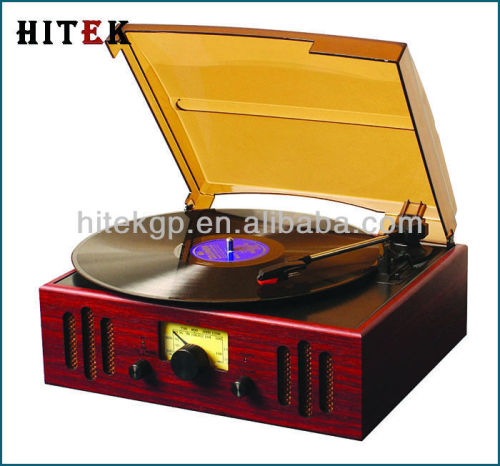 retro record player