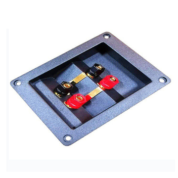 KCT DIY Home Car Stereo Screw Cup Connectors Subwoofer Plugs 2-Way Speaker Terminal Binding Post