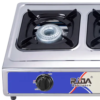 3-Burner Gas Cook-Top Stove with Auto Ignition