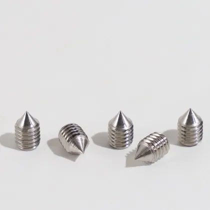 High Quality 304 Stainless Steel Hexagon Socket Cone Point Screws