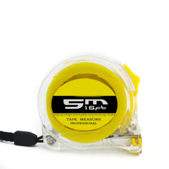 New Abs Clear Case Transparent Measure Tape