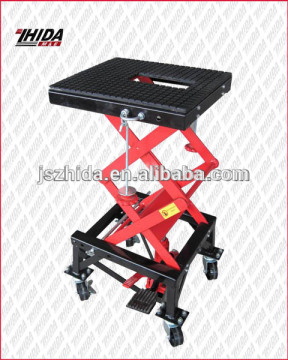 Motorcycle repair tool of scissor lift table