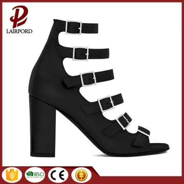 attractive open toe roman heel ladies sandals