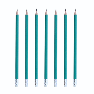 High Quality Eco-Friendly Plastic Woodless Graphite Pencil with Eraser Top