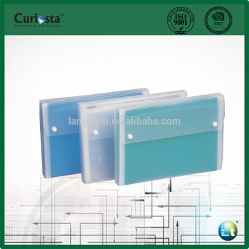 2015 new design Clear Expanding File with Button