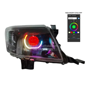 RGBW Angry Eye Vigo 2012 Bi-LED Headlights for Toyota N70 Facelift