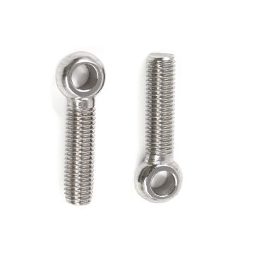 Stainless Steel Full Thread DIN 444 Eye Bolts, Lifting Rings, and Screws: High-Quality Hardware for Durable Applications