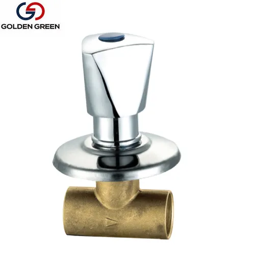 Stop Valves with Zinc Handles