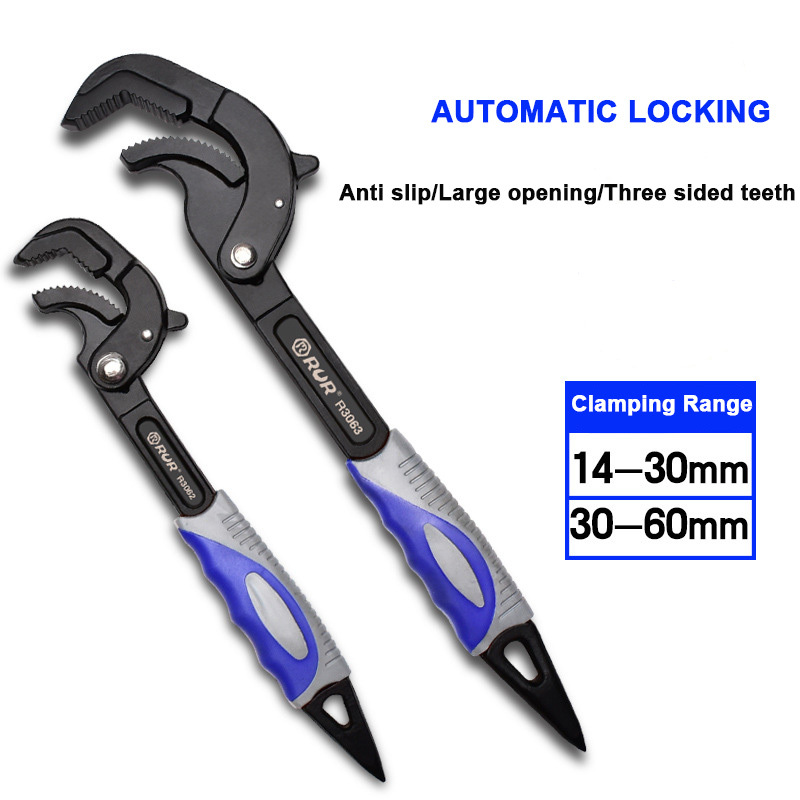 High quality torque pliers Multi function automatic lock universal wrench adjustable spanner Large open end wrench
