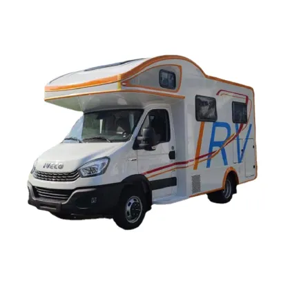 Iveco RV Family Off-Road Motorhome Travel Camper Van with Bad Table