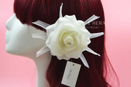 flower hair clip in hair extensions for african american