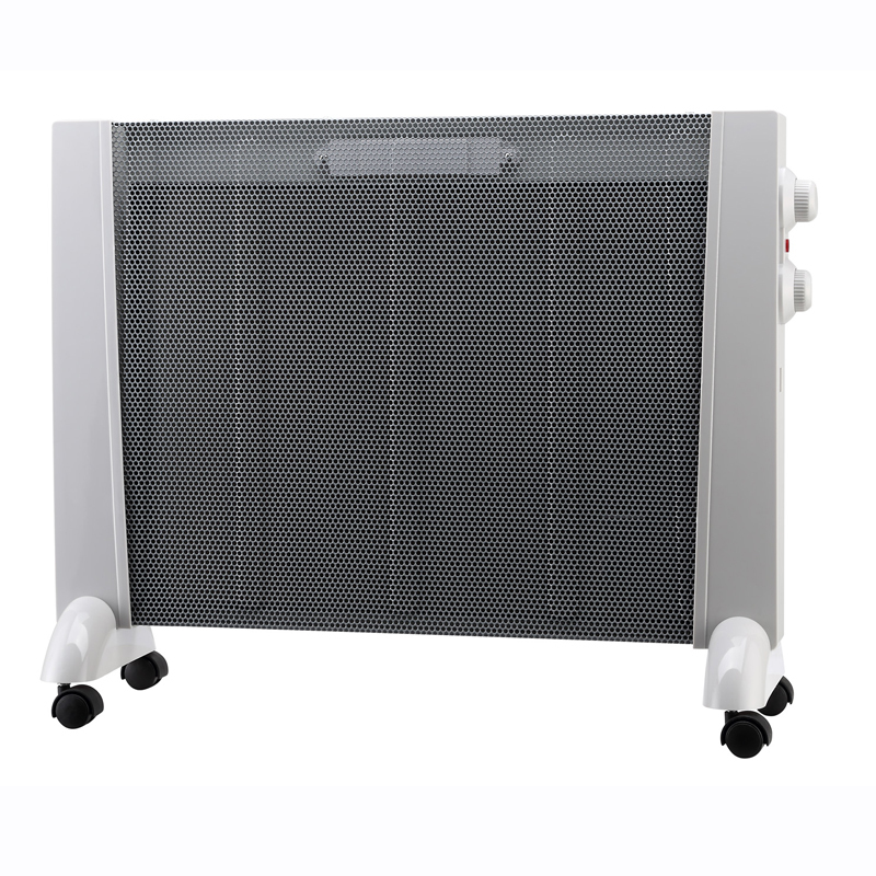 Removable Silent Rapid Heating Adjustable 1000W 2000W Thermostat Overheating Protection Electric Mica Foil Heater For Home