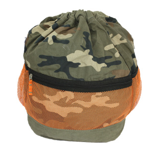 Canvas Camouflage Kordelzug Tasche