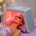 Máquina de terapia de luz facial LED Omeina para acne, rugas e brilho