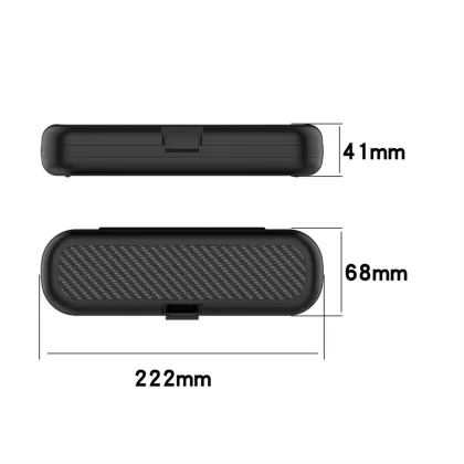 Travel Storage Box for Electric Toothbrushes - Compatible with OralB, Philips, Xiaomi, and Usmile