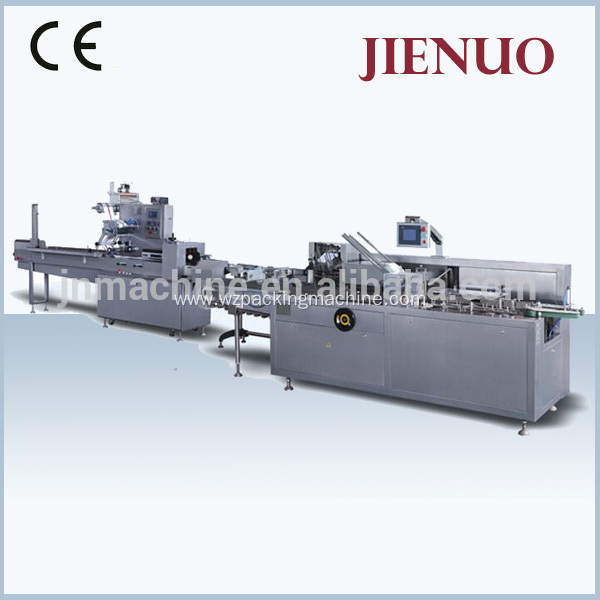 JNZ-120 Automatic Cartoning Machine For Ampoule/Vials/Glass/Plastic Bottle Packaging