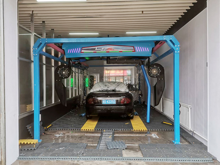 automatic brushless car wash machine