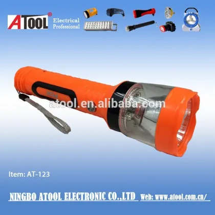 Flashlights Type and LED Light Source solar flashlight