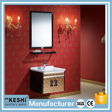 2016 new design factory direct sell rose gold bathroom cabinet