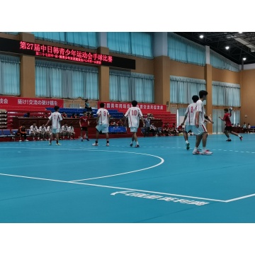 Enlio IHF sports flooring for handball courts