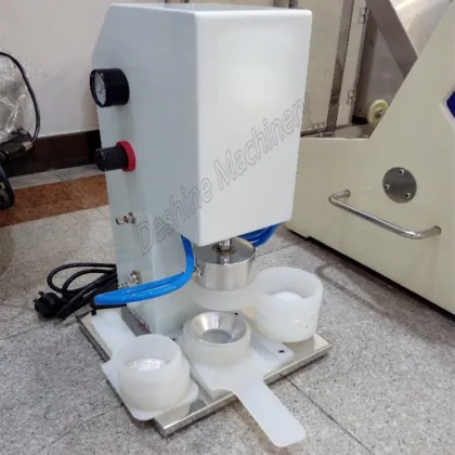 Pneumatic Choco Meat Pie Crust Shaping Maker for Portuguese Egg Tart and Pineapple Tart Making